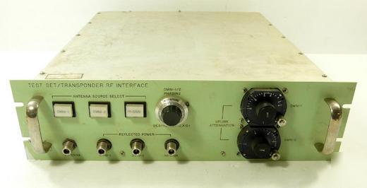 Dual omni test set/transponder rf interface