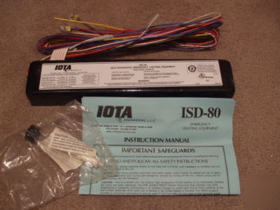 Iota isd-80 emergency lighting ( ballast battery )