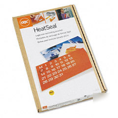 Premium laminating pouches, legal size - 8-3/4 X14-1/4 