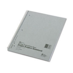 Side-opening wirebound notebook, college rule, 8-7/8 X1