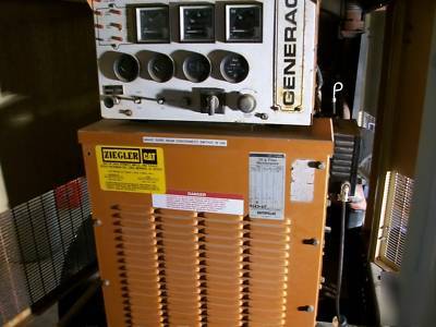 Generac trailered 36 kw gasoline generator low hours