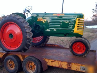 1950 oliver 77 row crop diesel