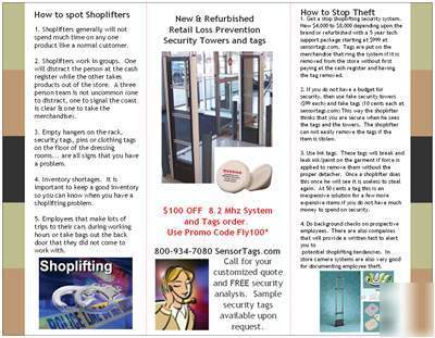 Loss prevention information checkpoint security gate