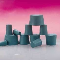 Plasticoid green neoprene stoppers, solid 11-: 11-M350