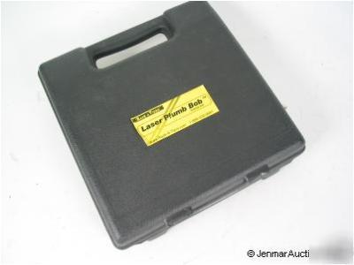 Rack-a-tiers laser plumb bob