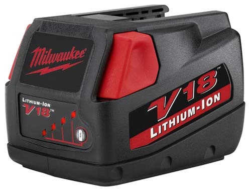 1 milwaukee 18V 18 volt lithium-ion battery 48-11-1830