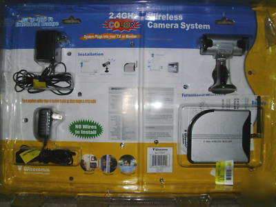 Clover CW3510 wireless 2.4GHZ color camera system