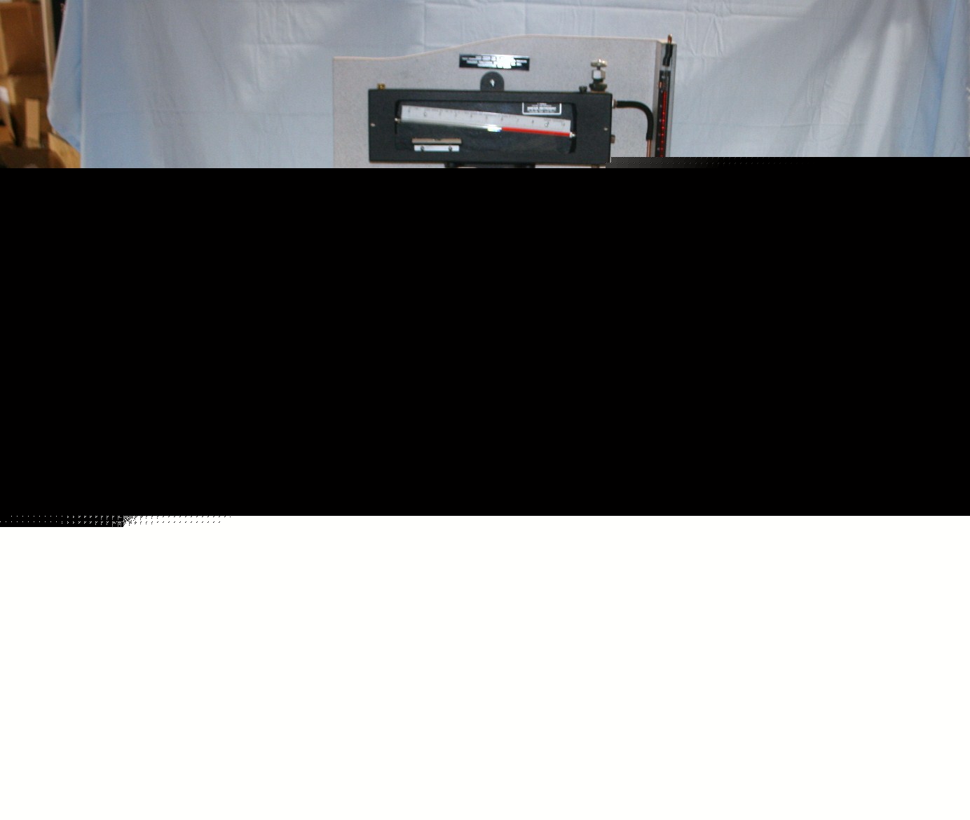 Frazier low differential pressure air permeability test