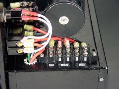 New 7KW general radio 0-280V@0-25A dual metered variac