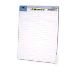 Sparco products selfstick easel pad 1 ruled 30 sheets