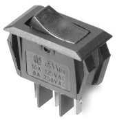 Switch with indicator - red - 218-1263