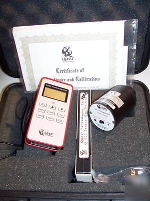 (two) quest q-220P noise dosimeter with case