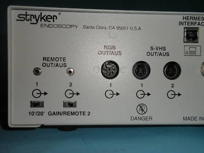 Stryker 882TE hddc medical video camera control unit