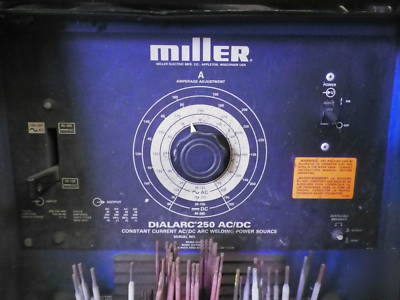 Wh miller dialarc 250 ac/dc constant current arc welder