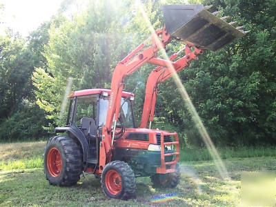 2004 kubota l-5030 4X4 compact diesel tractor loader 