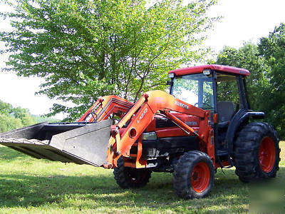 2004 kubota l-5030 4X4 compact diesel tractor loader 