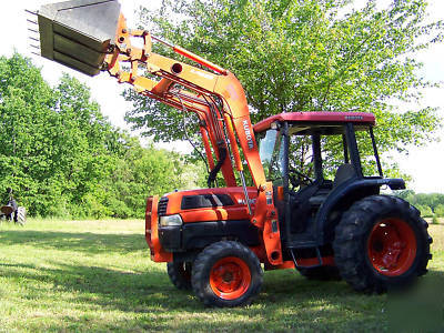 2004 kubota l-5030 4X4 compact diesel tractor loader 