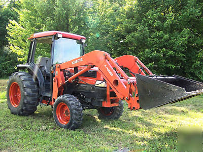 2004 kubota l-5030 4X4 compact diesel tractor loader 