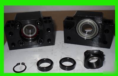 BK20 and BF20 ballscrew end support set