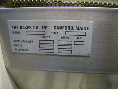 Baker stainless steel fume hood with hepa filter
