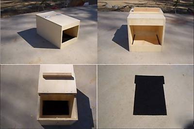 Egg saver nest box for bantams chicken nesting box