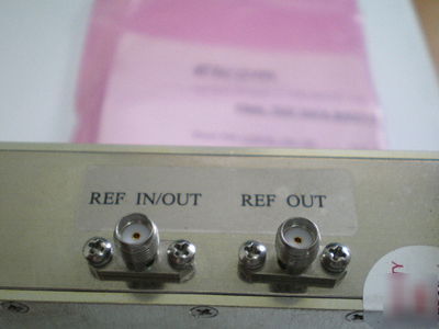Elcom synthesizer 11.2-12 ghz lcdfsl-1201