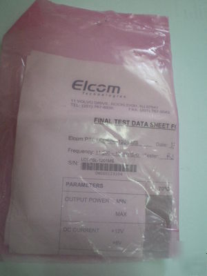 Elcom synthesizer 11.2-12 ghz lcdfsl-1201