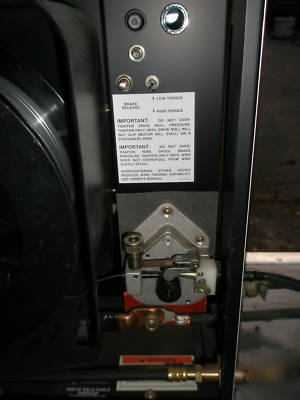 Miller xr-a controller-wire feeder, and air cooled gun
