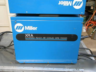 Miller xr-a controller-wire feeder, and air cooled gun