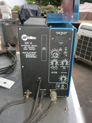 Miller xr-a controller-wire feeder, and air cooled gun
