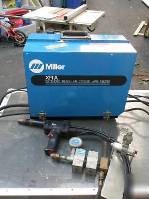 Miller xr-a controller-wire feeder, and air cooled gun