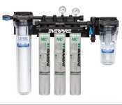 High flow csr triple water filter system