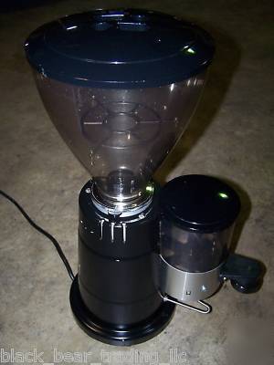 La spaziale espresso coffee grinder mx w/doser & press