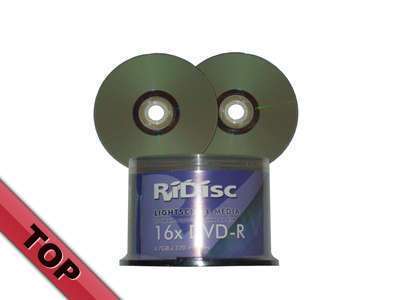 15 ridiscs dvd-r lightscribe discs, 4.7GB 16X,ver 1.2