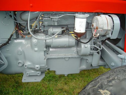 245 massey ferguson ag tractor rops ps runs great clean