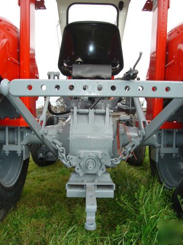 245 massey ferguson ag tractor rops ps runs great clean