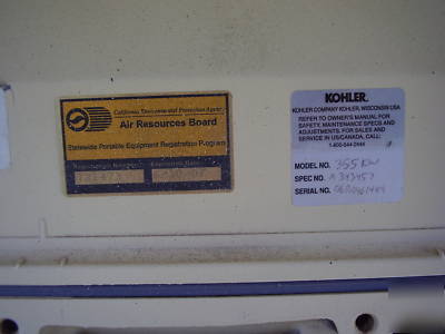 350 kw kohler diesel