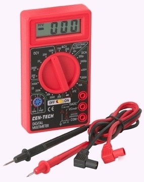 New cen-tech multi-tester multimeter voltmeter $3 ship