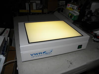 Vwr (uvp) tw-26 transilluminator, 115 vac, ex condition