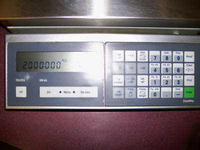 Mettler toledo SM15000 lab balance scale with cal cert.