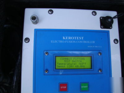 Kerotest shannon universal electrofusion controller