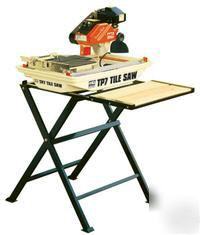 New multiquip wet tile saw tp-7 includes blade and stan