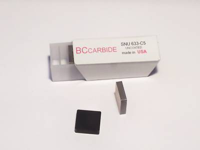 New snu 633 C5, bccarbide, , carbide insert, made in usa