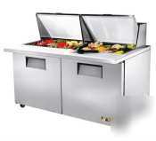 True tssu-60-24M-b-st| split top mega top food unit