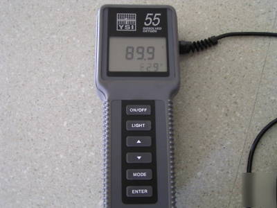 Ysi 55 dissolved oxygen meter kit with 50FT (15M) cable
