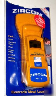 Zircon electronic metal locator mt 6 
