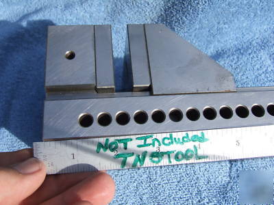 Vise grinding machinist gm toolmaker hardened usa made 