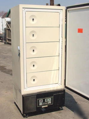 Commercial freezer / hazard-biohazard lab line