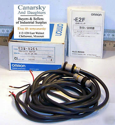 New 1 omron E2F-X2E1 proximity switch 
