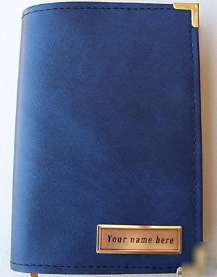 Personalized refillable composition journal diary 5 x 7